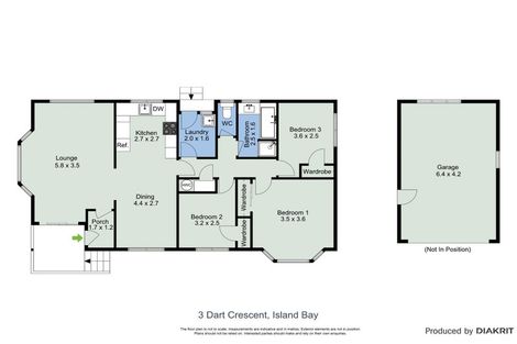 Photo of property in 3 Dart Crescent, Island Bay, Wellington, 6023