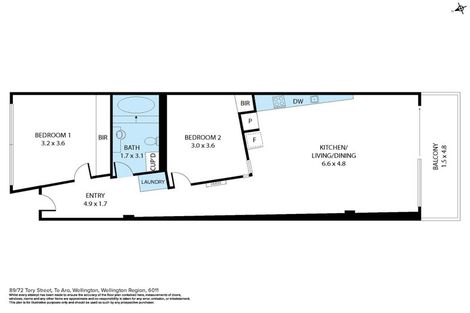 Photo of property in Century City Apartments, 89/72 Tory Street, Te Aro, Wellington, 6011