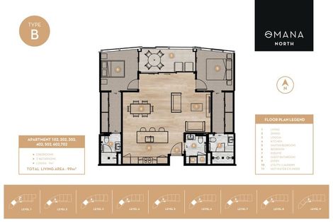 Photo of property in 602/20 Omana Road, Milford, Auckland, 0620