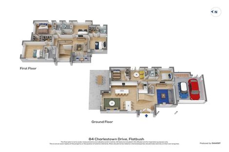 Photo of property in 84 Charlestown Drive, Flat Bush, Auckland, 2019