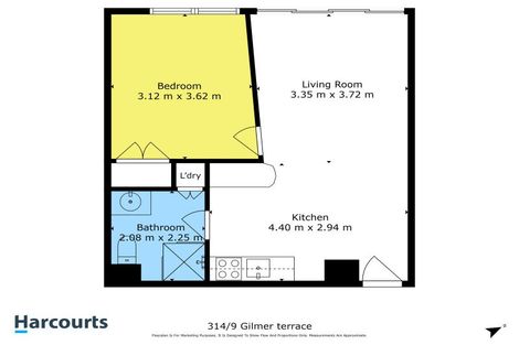 Photo of property in Gilmer Terrace Car Park, 314/9 Gilmer Terrace, Wellington Central, Wellington, 6011