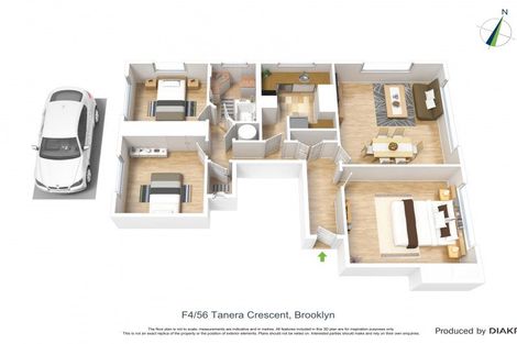 Photo of property in 56f4 Tanera Crescent, Brooklyn, Wellington, 6021