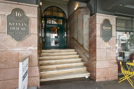 Photo of property in Kelvin House, 6e/16 The Terrace, Wellington Central, Wellington, 6011