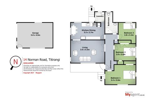 Photo of property in 1/14 Norman Road, Titirangi, Auckland, 0604