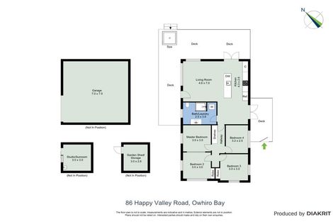 Photo of property in 86 Happy Valley Road, Owhiro Bay, Wellington, 6023