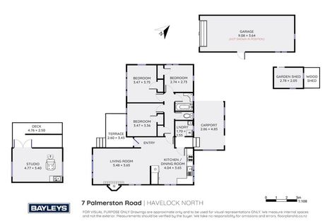 Photo of property in 7 Palmerston Road, Havelock North, 4130