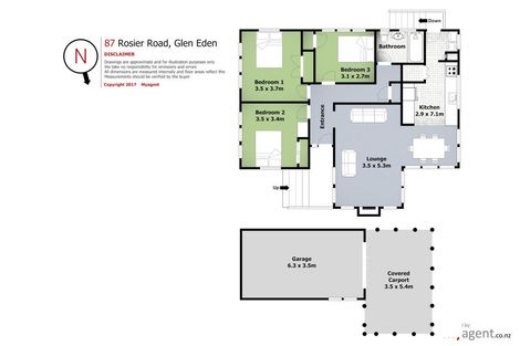 Photo of property in 87 Rosier Road, Glen Eden, Auckland, 0602