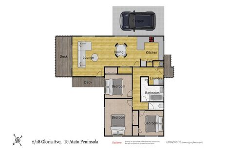 Photo of property in 2/18 Gloria Avenue, Te Atatu Peninsula, Auckland, 0610