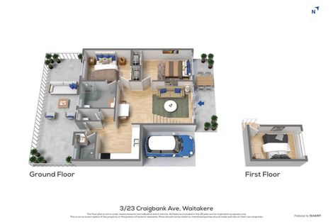 Photo of property in 3/23 Craigbank Avenue, New Lynn, Auckland, 0600