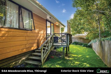 Photo of property in 2/64 Meadowvale Rise, Titirangi, Auckland, 0604