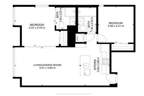 Photo of property in Frame Apartments, 703/111u Molesworth Street, Thorndon, Wellington, 6011