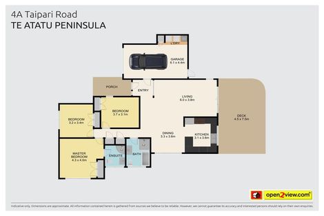 Photo of property in 4a Taipari Road, Te Atatu Peninsula, Auckland, 0610