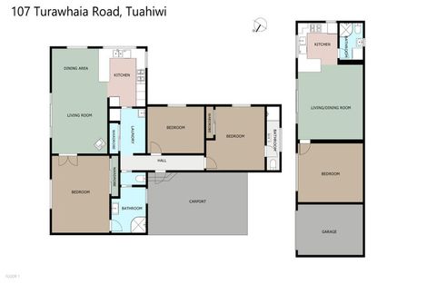 Photo of property in 107 Turiwhaia Road, Tuahiwi, Kaiapoi, 7691
