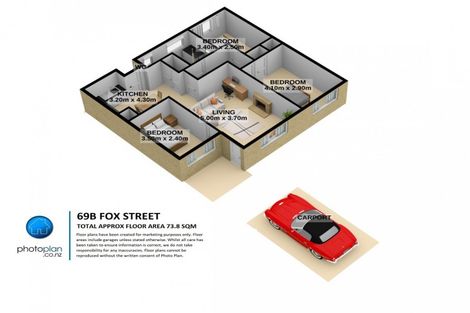 Photo of property in 69b Fox Street, Hamilton East, Hamilton, 3216