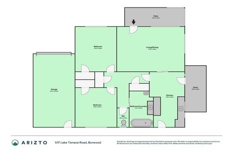Photo of property in 1/17 Lake Terrace Road, Burwood, Christchurch, 8061
