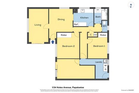 Photo of property in 1/34 Hoteo Avenue, Papatoetoe, Auckland, 2025