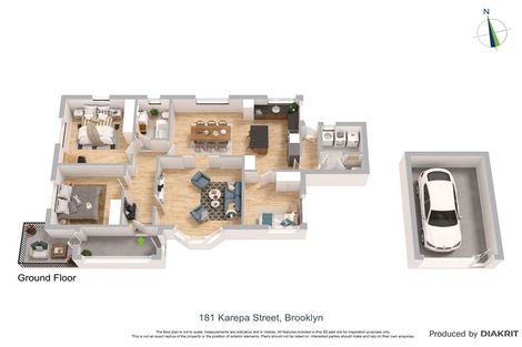 Photo of property in 181 Karepa Street, Brooklyn, Wellington, 6021