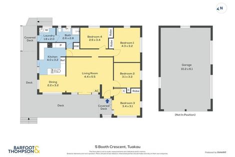 Photo of property in 5 Booth Crescent, Tuakau, 2121