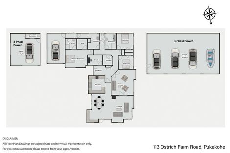 Photo of property in 113 Ostrich Farm Road, Pukekohe, 2676