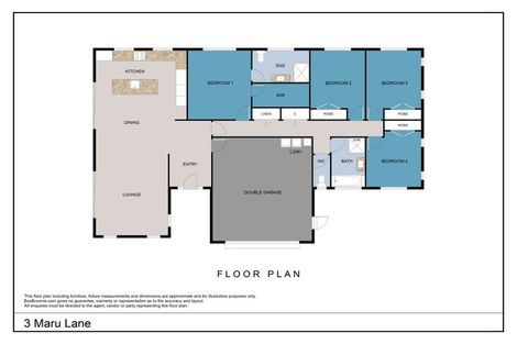 Photo of property in 3 Maru Lane, Te Kamo, Whangarei, 0112