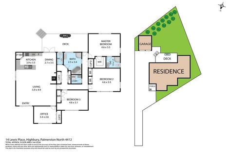 Photo of property in 14 Lewis Place, Highbury, Palmerston North, 4412