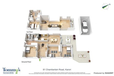 Photo of property in 81 Chamberlain Road, Karori, Wellington, 6012