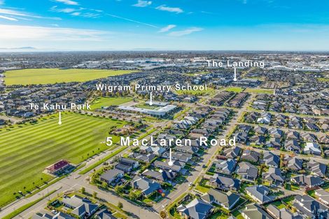 Photo of property in 5 Maclaren Road, Wigram, Christchurch, 8042
