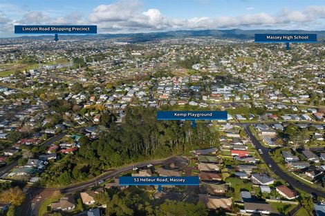 Photo of property in 53 Helleur Road, Massey, Auckland, 0614