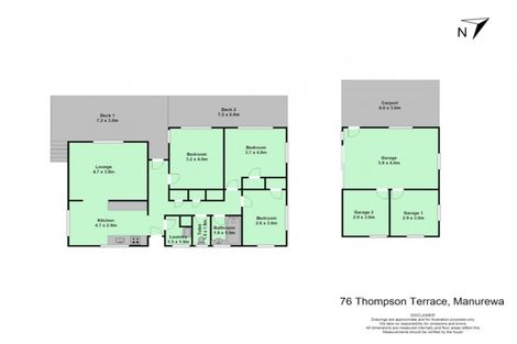 Photo of property in 76 Thompson Terrace, Manurewa, Auckland, 2102