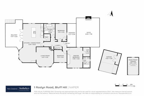 Photo of property in 1 Roslyn Road, Bluff Hill, Napier, 4110