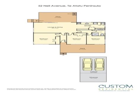 Photo of property in 52 Neil Avenue, Te Atatu Peninsula, Auckland, 0610