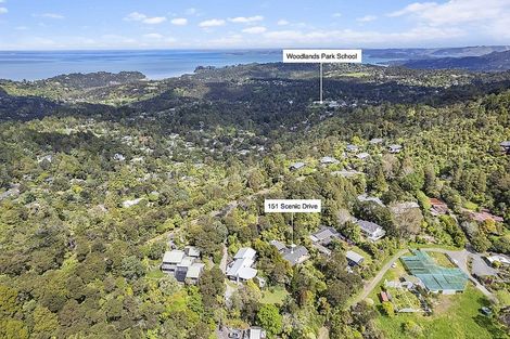 Photo of property in 151 Scenic Drive, Titirangi, Auckland, 0604