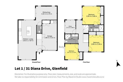 Photo of property in 31 Diana Drive, Glenfield, Auckland, 0627