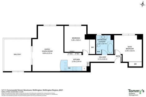 Photo of property in Coromandel Heights, 5/111 Coromandel Street, Newtown, Wellington, 6021