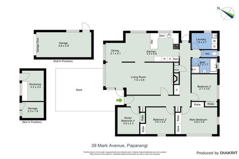 Photo of property in 39 Mark Avenue, Paparangi, Wellington, 6037