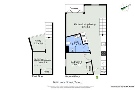 Photo of property in Hannahs Corner, 26/8 Leeds Street, Te Aro, Wellington, 6011