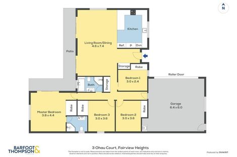 Photo of property in 3 Ohau Court, Fairview Heights, Auckland, 0632