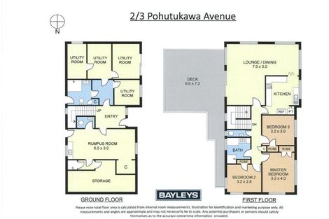Photo of property in 2/3 Pohutukawa Avenue, Shelly Park, Auckland, 2014