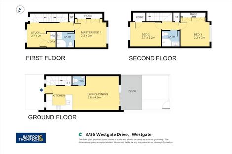 Photo of property in 3/36 Westgate Drive, Westgate, Auckland, 0614