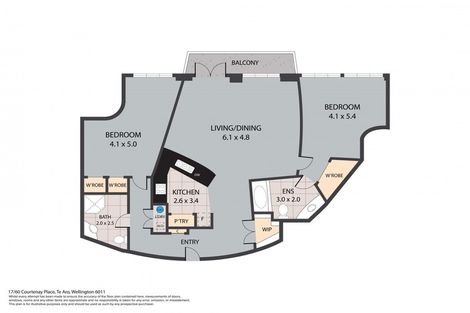 Photo of property in 17/60u Courtenay Place, Te Aro, Wellington, 6011