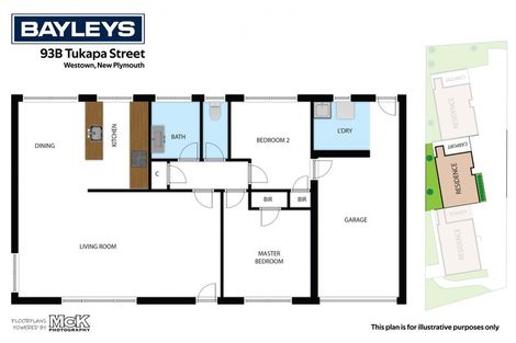 Photo of property in 93b Tukapa Street, Westown, New Plymouth, 4310