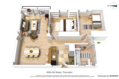 Photo of property in 68u6 Hill Street, Thorndon, Wellington, 6011