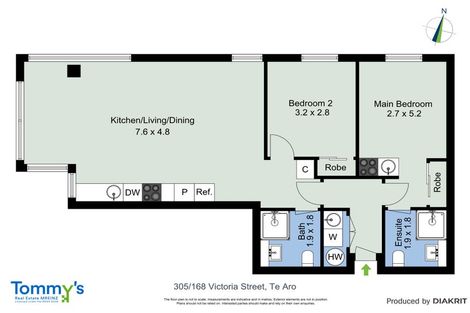 Photo of property in Vsp South, 305/168u Victoria Street, Te Aro, Wellington, 6011