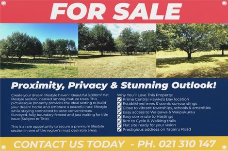 Photo of property in 202 Tapairu Road, Waipawa, 4275