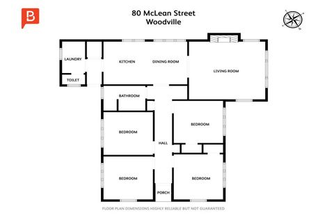 Photo of property in 80 Mclean Street, Woodville, 4920