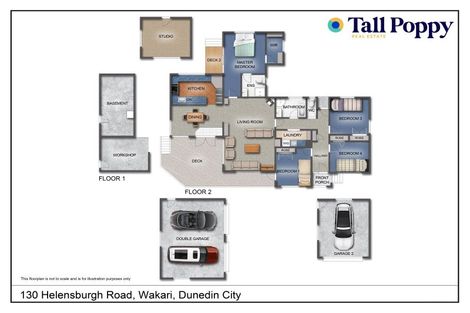 Photo of property in 130 Helensburgh Road, Wakari, Dunedin, 9010