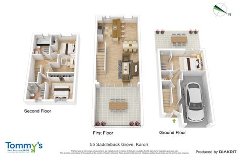 Photo of property in 55 Saddleback Grove, Karori, Wellington, 6012