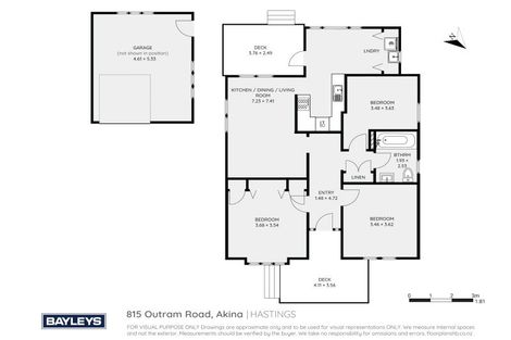 Photo of property in 815 Outram Road, Akina, Hastings, 4122