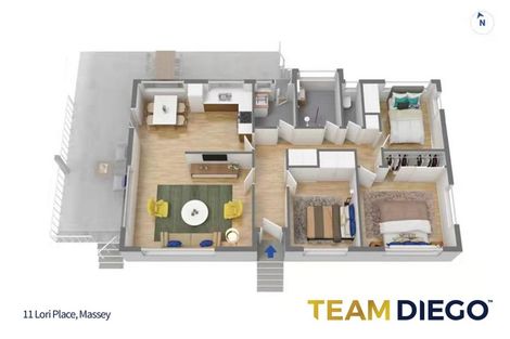 Photo of property in 11 Lori Place, Massey, Auckland, 0614