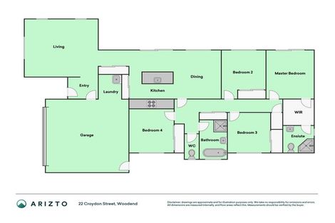 Photo of property in 22 Croydon Street, Woodend, 7610